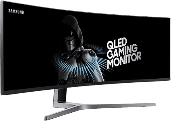 Samsung 49-Inch CHG90 144Hz Curved Gaming Monitor (LC49HG90DMNXZA) – Super Ultrawide Screen QLED